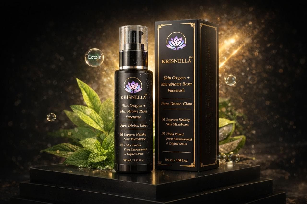 KRISNELLA Skin Oxygen + Microbiome Reset Facewash