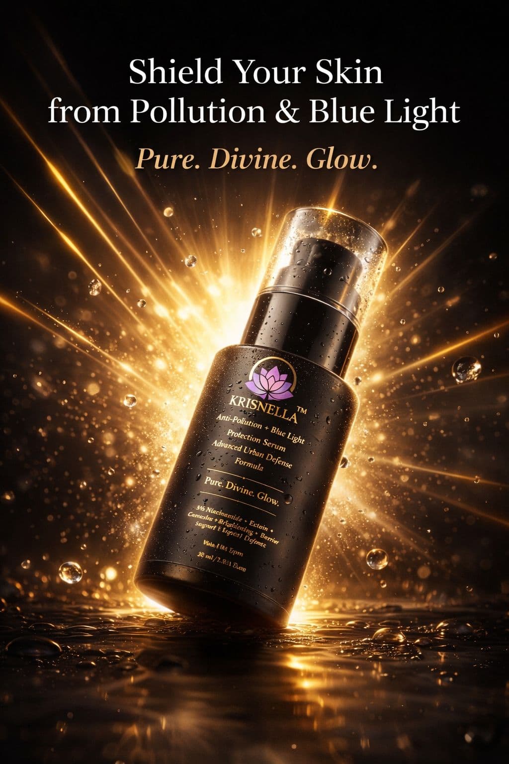 KRISNELLA Anti-Pollution + Blue Light Protection Serum